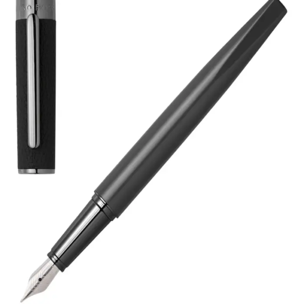 HUGO BOSS HSU3892A-Fountain pen Corium Black
