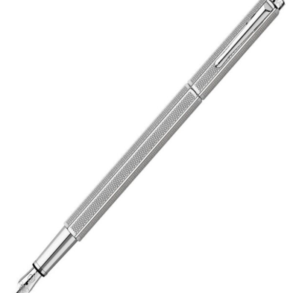 Caran d’Ache Ecridor Retro Silver Plated Fountain Pen (Medium Nib) 958.485