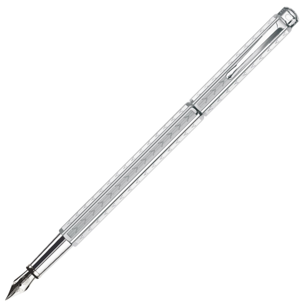 Caran d’Ache Ecridor ‘Chevron’ Fountain Pen (Broad Nib) 958.296