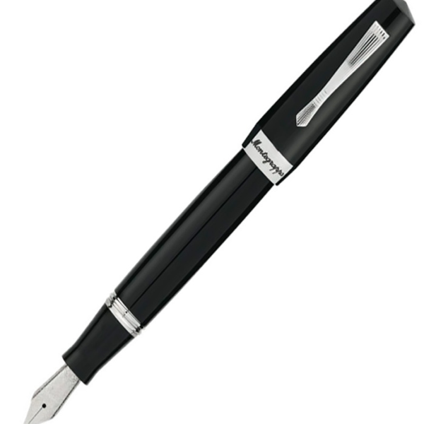 Montegrappa ISE2R3AC ELMO 02 Black Fountain Pen Medium Nib