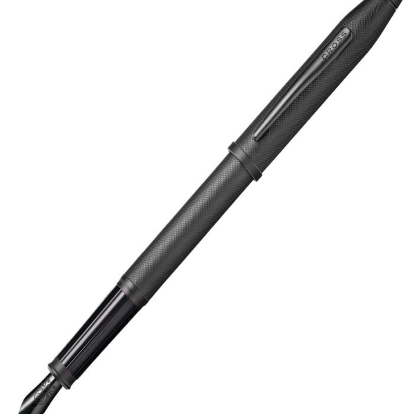 Cross Century II Black Micro Knurl Fountain Pen AT0086-132