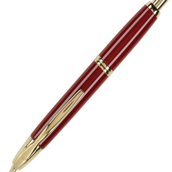 Pilot Capless – Burgundy GT with 18 Karat Gold Rhodium Plated Fountain Pen