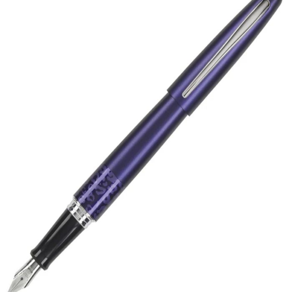 Pilot Metropolitan 02 Blue Leopards Fountain Pen Medium Nib