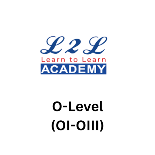 Learn to Learn Academy O-Level (OI-OIII)