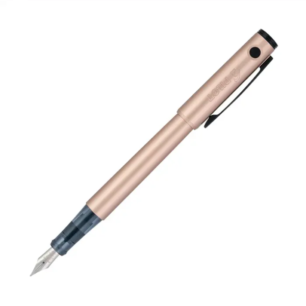 Pilot Explorer Metallic Gold Fountain Pen Medium Nib