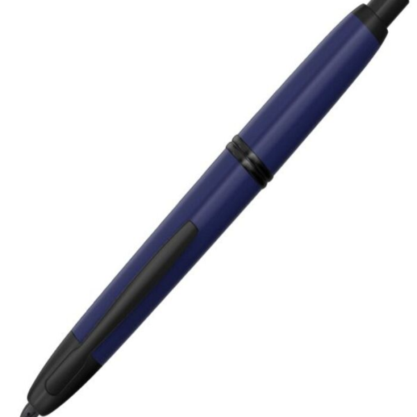 Pilot Capless – Matte Blue with 18 Karat Gold Rhodium Plated Black Trim Fountain Pen