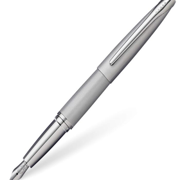 Cross ATX Sand Blasted Titanium Grey Fountain Pen Item# 886-46
