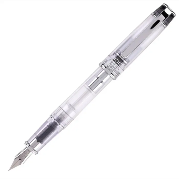 Pilot Prera Transparent Black Fountain Pen Medium Nib