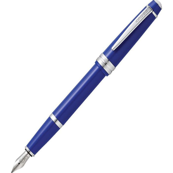 Cross Bailey Light Glossy Blue Resin w/Polished Chrome Appointments
