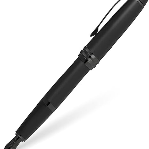 Cross Bailey Matte Black Lacquer Fountain Pen Item# AT0456-19