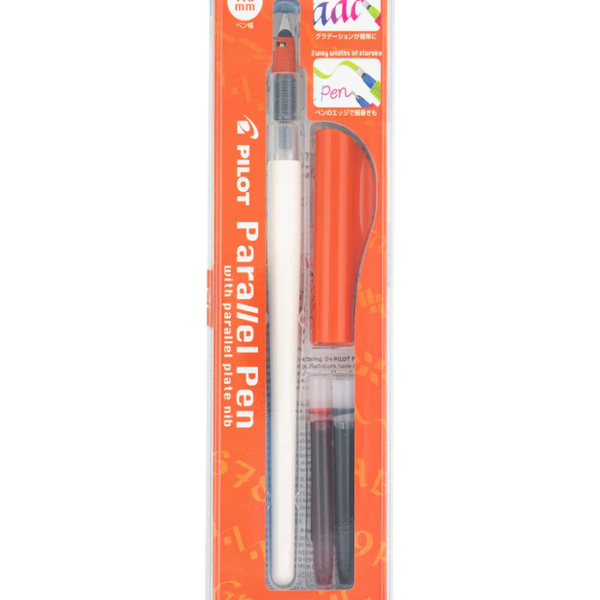 Pilot Parallel Fountain Pen – Orange 1.5mm