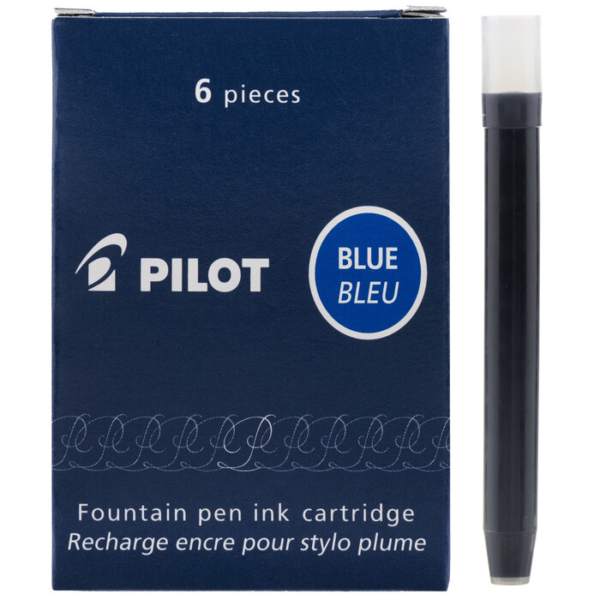 Pilot Fountain Pen Ink Cartridges – Blue
