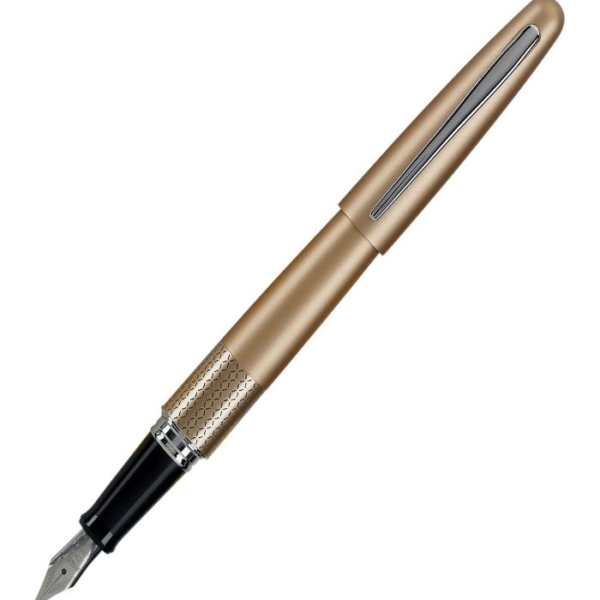 Pilot Metropolitan 01 Golden Zigzag Fountain Pen Medium Nib