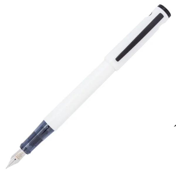 Pilot Explorer Metallic White Fountain Pen Medium Nib